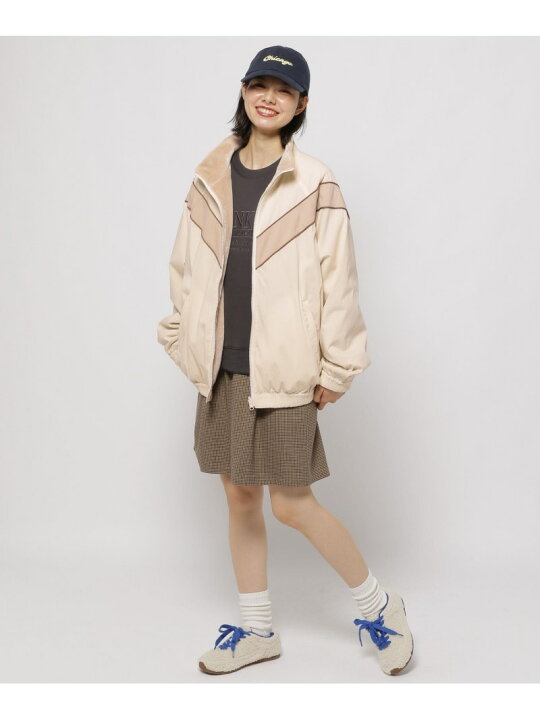 楽天市場】【SALE／50%OFF】リバーシブルVラインブルゾン niko and 