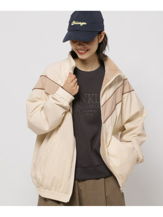 楽天市場】【SALE／50%OFF】リバーシブルVラインブルゾン niko and 