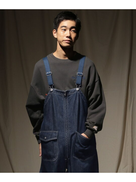 楽天市場】【SALE／50%OFF】WIDE DENIM OVERALLS[niko and ...JEANS 