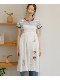 【SALE／50%OFF】シャーリングリメイク風チュニック niko and ... ニコアンド トップス その他のトップス ベージュ カーキグリーン グレー【RBA_E】[Rakuten Fashion]