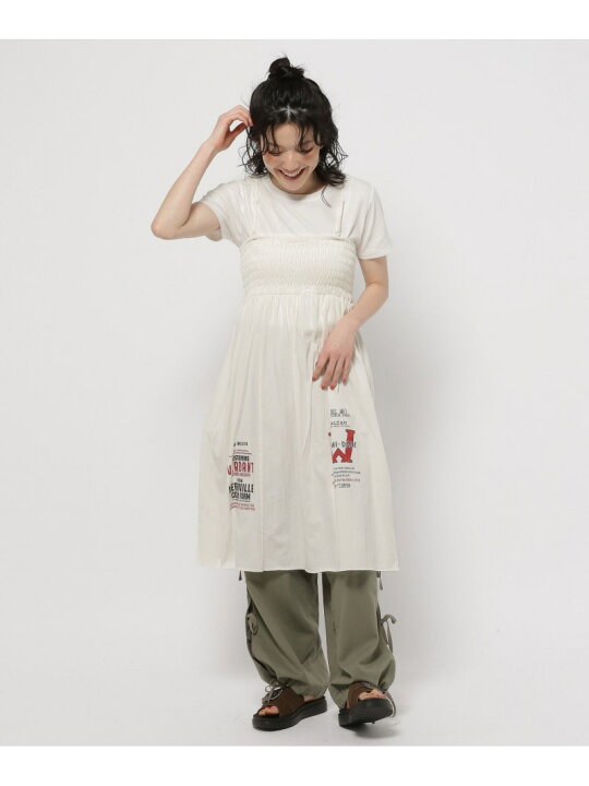 楽天市場】【SALE／50%OFF】シャーリングリメイク風チュニック niko 