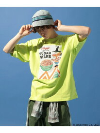 【SALE／50%OFF】ケロッグコラボアソートTシャツ niko and ... ニコアンド トップス カットソー・Tシャツ ホワイト パープル ブルー グリーン レッド オレンジ ブラック イエロー【RBA_E】[Rakuten Fashion]