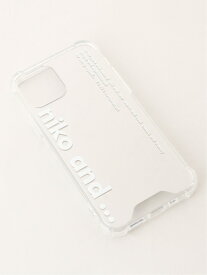 (U)OR ニコロゴ ミラースマホケース iPhone12/12Pro niko and ... ニコアンド スマホグッズ・オーディオ機器 スマホ・タブレット・PCケース/カバー ホワイト[Rakuten Fashion]