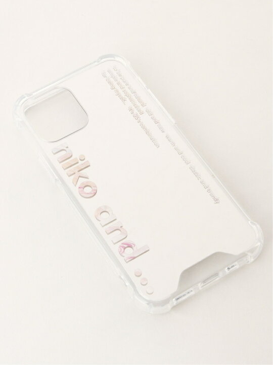 楽天市場 U Or ニコロゴ ミラースマホケース Iphone12 12pro Niko And ニコアンド ファッショングッズ 携帯ケース アクセサリー ホワイト Rakuten Fashion Niko And ニコアンド