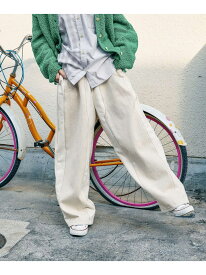 【SALE／40%OFF】[MODE NORM CORE] デニムパッチワークパンツ niko and ... ニコアンド パンツ ジーンズ・デニムパンツ ネイビー ブラック グレー ホワイト【RBA_E】[Rakuten Fashion]