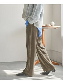 2WAYラビットベロアパンツ【新色予約】 niko and ... ニコアンド パンツ その他のパンツ グレー オレンジ ブラック ネイビー ブラウン【送料無料】[Rakuten Fashion]