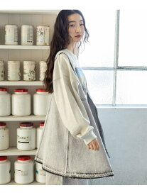 【SALE／30%OFF】[NKJ 2025SS]2WAY DENIM DRESS niko and ... ニコアンド ワンピース・ドレス ワンピース グレー ブルー【RBA_E】【送料無料】[Rakuten Fashion]