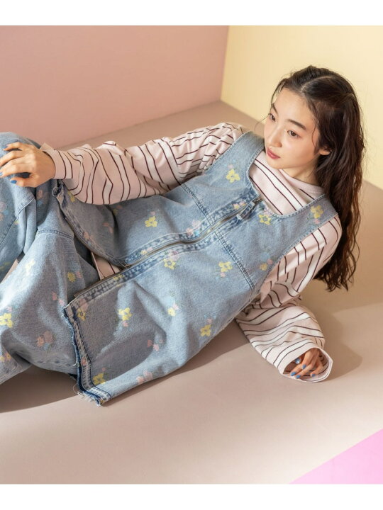 楽天市場】【SALE／70%OFF】[NKJ 2025SS]2WAY DENIM DRESS niko and 