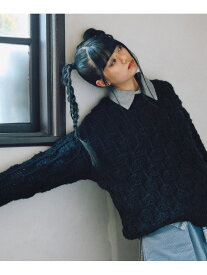 【SALE／20%OFF】[MODE NORM CORE] ロービングポコポコプルオーバー niko and ... ニコアンド トップス ニット ホワイト グレー ブラック【RBA_E】【送料無料】[Rakuten Fashion]