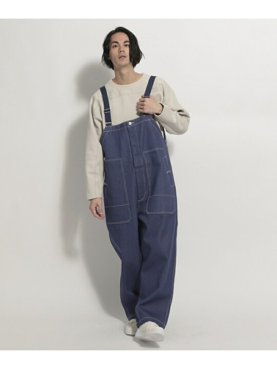 楽天市場】【SALE／50%OFF】(M)デニムユーロオーバーオール niko and 