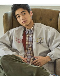 【SALE／50%OFF】リバーシブル刺繍ブルゾン niko and ... ニコアンド ジャケット・アウター ブルゾン・ジャンパー グレー【RBA_E】【送料無料】[Rakuten Fashion]