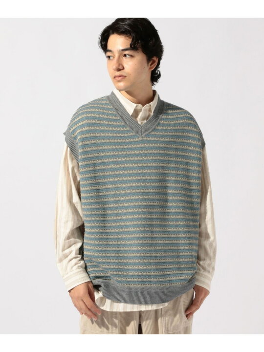 楽天市場】【SALE／50%OFF】ジャガードニットベスト niko and 