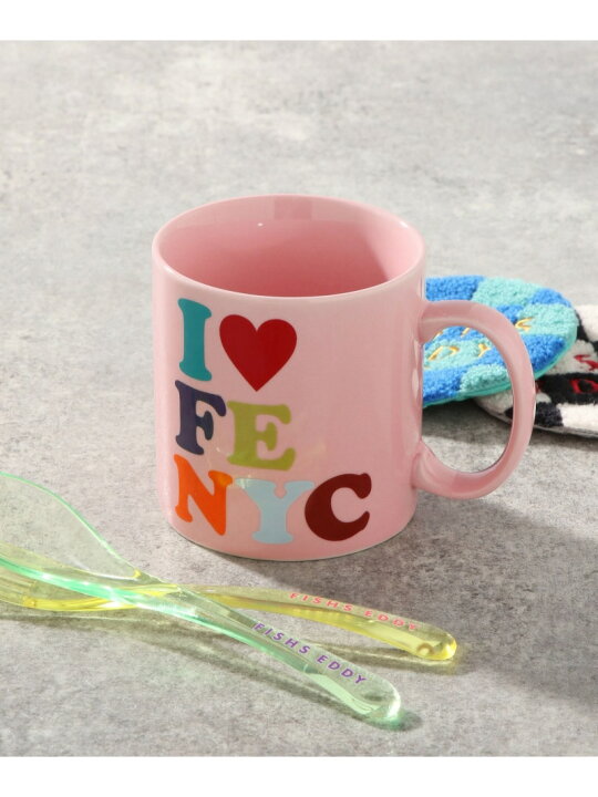 楽天市場】[Fishs Eddy(フィッシュエディ)]I LOVEマグカップ Fishs 