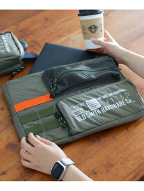 【OLD SMITH(オールドスミス)】PCケース niko and ... ニコアンド インテリア・生活雑貨 収納用品・棚・ラック カーキグリーン ブラック[Rakuten Fashion]
