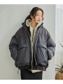 アライドモンスター切り替えジャケット niko and ... ニコアンド ジャケット・アウター ダウンジャケット・ダウンベスト ネイビー グレー ブラウン ホワイト【送料無料】[Rakuten Fashion]