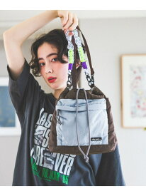 《500mlボトル収納可能/撥水加工》編みハンドル2WAYバッグ niko and ... ニコアンド バッグ ショルダーバッグ ブラック ホワイト イエロー【送料無料】[Rakuten Fashion]