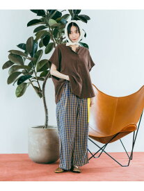 【SALE／20%OFF】リヨセルリネンスキッパーブラウス niko and ... ニコアンド トップス シャツ・ブラウス ブラック ブラウン グリーン ホワイト【RBA_E】【送料無料】[Rakuten Fashion]