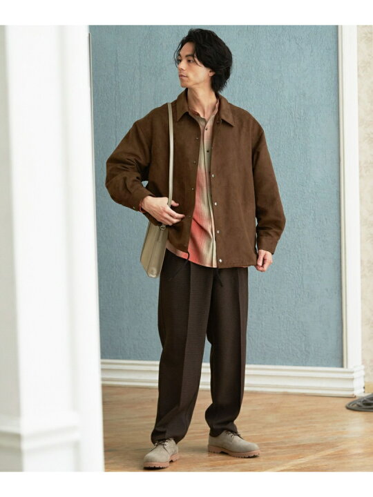 楽天市場】【SALE／30%OFF】(M)Fレザーコーチジャケット niko and 