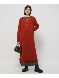 【SALE／50%OFF】2WAYセンタースリットワンピース niko and ... ニコアンド ワンピース・ドレス ワンピース イエロー オレンジ ブラック【RBA_E】[Rakuten Fashion]