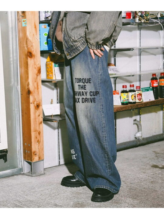 楽天市場】【SALE／29%OFF】MESSAGE WIDE DENIM [niko and ...JEANS 