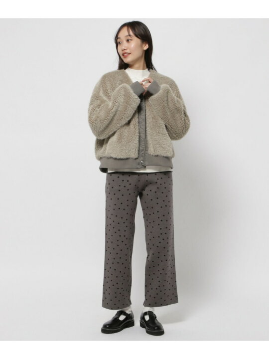 楽天市場】【SALE／30%OFF】フサフサファーブルゾン niko and 