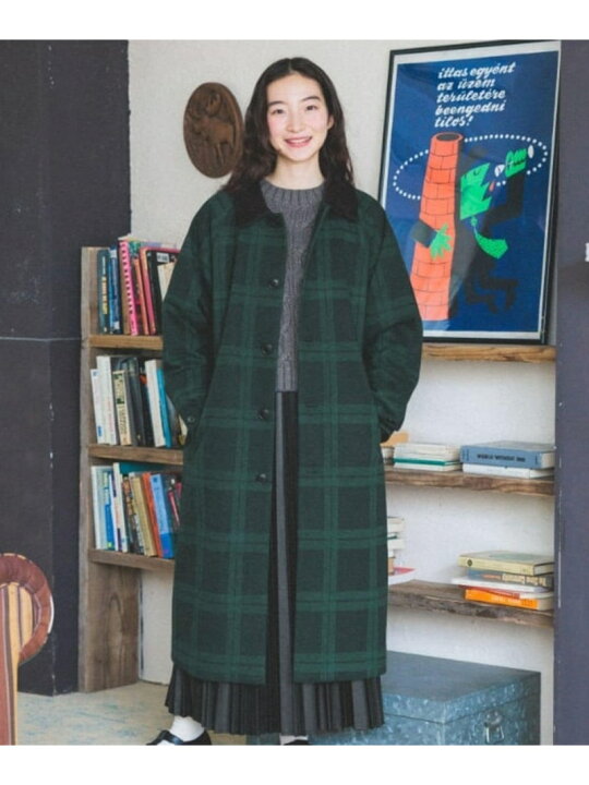 楽天市場】【SALE／40%OFF】ウーリーテックステンロングコート niko 