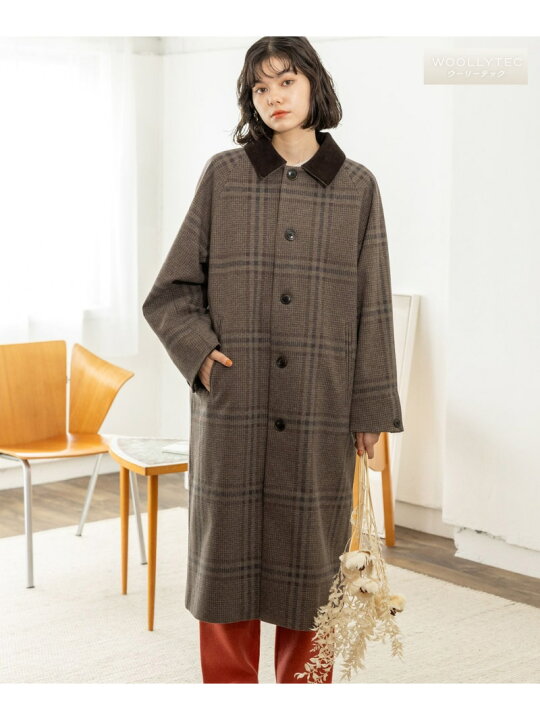 楽天市場】【SALE／40%OFF】ウーリーテックステンロングコート niko 