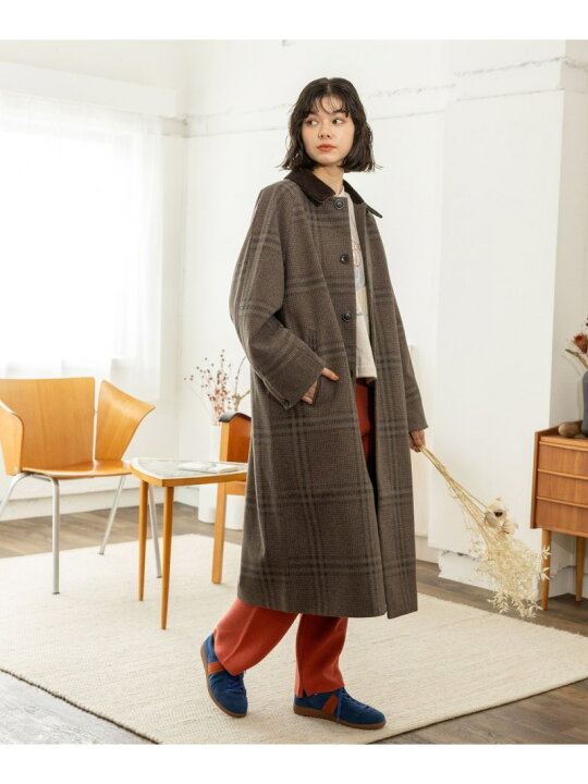 楽天市場】【SALE／40%OFF】ウーリーテックステンロングコート niko 