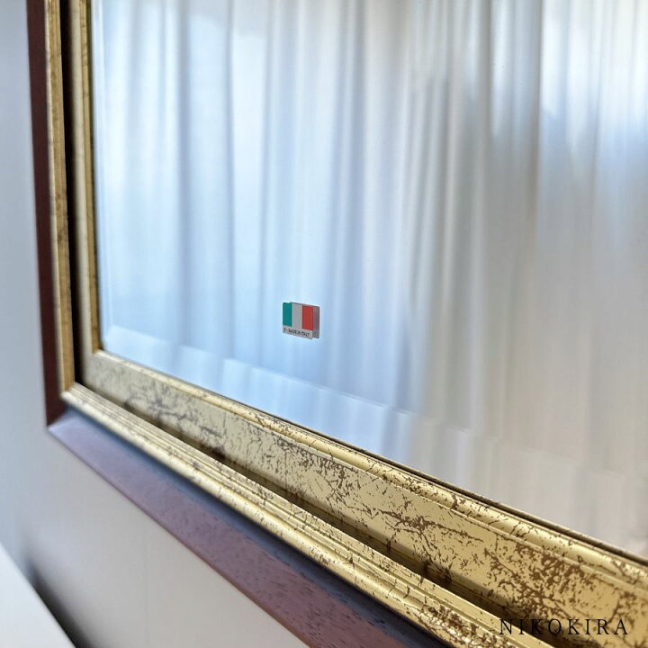 楽天市場】【300円OFFクーポン】 鏡 壁掛け イタリア製 イタリアミラー 