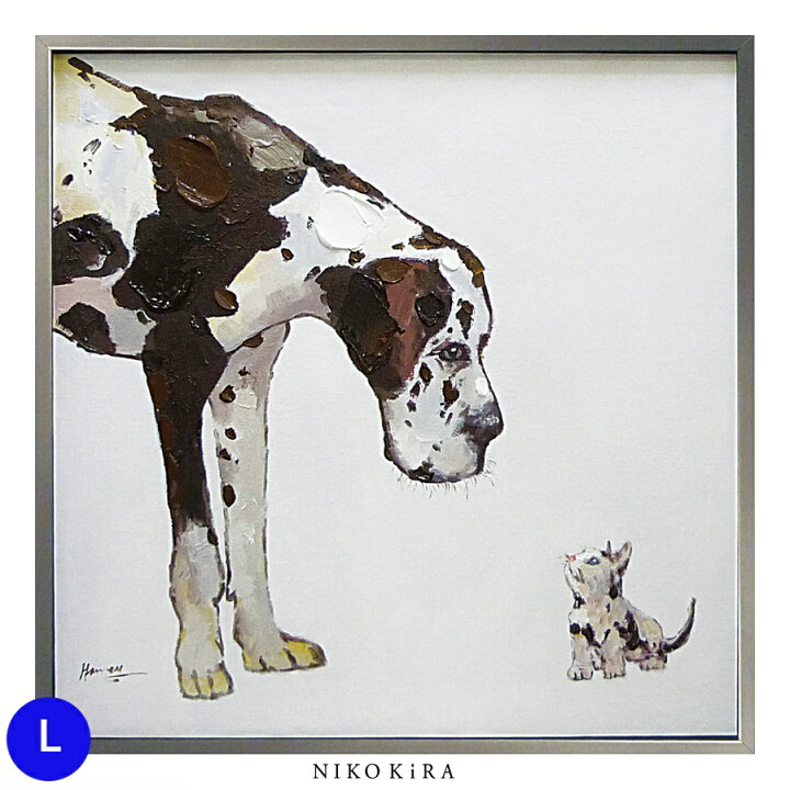 楽天市場 500円offクーポン 絵画 アート オイル ペイント 犬 いぬ イヌ 猫 ねこ ネコ 好き おしゃれ かわいい 絵 動物 ペット アニマル ポスター アートパネル グッズ インテリア ドッグ ワンコ 愛犬 友達 ベスト フレンド cm 額縁 開運 風水 玄関