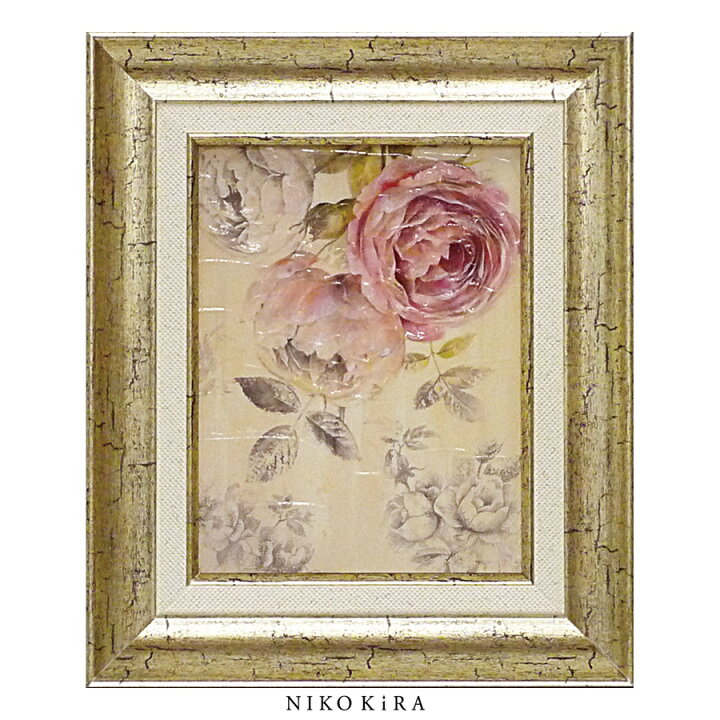 楽天市場 4 16迄p2倍 クーポン おしゃれ 花 アート はな 花束 モダン 植物 絵画 かわいい 絵 花 はな カラフル 油絵 おしゃれ フェリー ステファニア エターナル ローズ1 幅26cm 高さ31cm アート パネル リビング トイレ 玄関 送料無料 鏡専門店 Niko