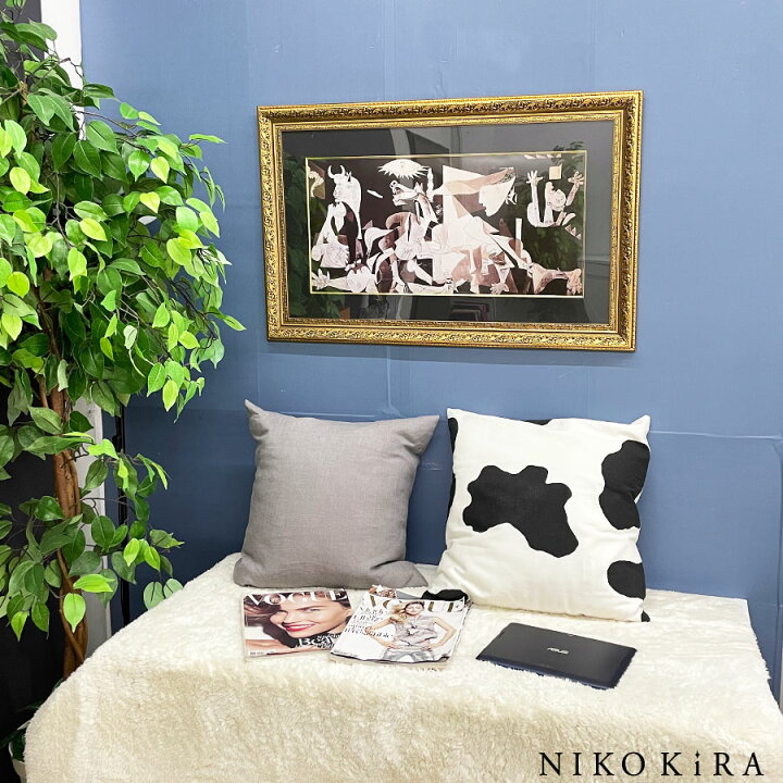 9049円 新作販売 額入りキャンバスプリント壁アートゲルニカbyパブロピカソ現代アート写真伝統的な風光明媚なリビングルーム寝室オフィス60x125cm 24x49in フレーム付き