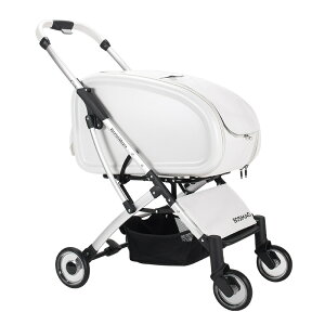 猫用 ペットキャリー 折りたたみ式 透明ケース 軽量4.5kg 2WAY キャリー&カート 通気性メッシュ 防犯カーテン 前後ファスナー 給餌窓 収納ポケット 48×63cm 3色 ミルクホワイト ローズピンク ク
