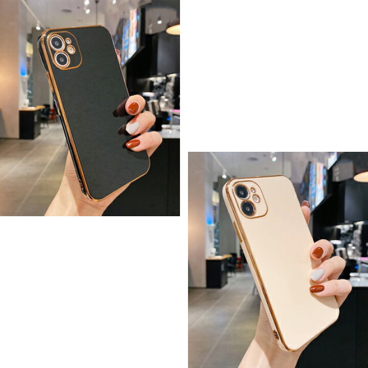楽天市場 25 オフクーポン配布中 メッキフレーム アイフォンケース Ma 即納 スマホ Iphone ケース カバー ゴールド フレーム 耐衝撃 シンプル おとな カジュアル 上品 可愛い トレンド 韓国ファッション ショップにこにこ