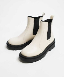 【全品送料無料!】 サイドゴアブーツ レディース 厚底 【即納】ショートブーツ 厚底ブーツ ミドル 歩きやすい チェルシーブーツ トラックソール ミディアムブーツ アンクルブーツ ボリュ