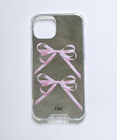 【全品送料無料！】ピンクリボン ミラー スマホケース ma 【即納】 リボン 蝶々結び 鏡 スマホカバー アイフォン iphoneケース シリコン バレエコア フレンチガーリー レディース 韓国 プチプラ 流行り トレンド 人気 おすすめ おしゃれ かわいい シンプル