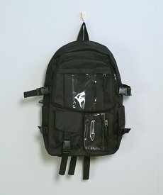 【クーポン利用で→2,848円】大容量 クリアポケット付き 推し活 リュックサック【即納】 韓国ファッション 通勤 通学 学生 遠足 旅行 オタ活 痛バッグ 痛リュック バッグ リュック バックパック レディース 韓国 Y2Kファッション 韓国ストリート 流行り トレンド かわいい