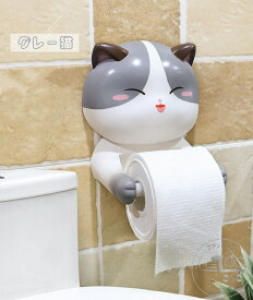 新生活 トイレットペーパーホルダー おしゃれ 猫 北欧 トイレ ペーパーホルダー ホルダー 飾り棚 収納 お手洗い おしゃれ カバー トイレ用品 カジュアル ホルダー ティッシュペーパー用 棚 可愛い