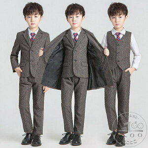 子供服 フォーマル 男の子 スーツ 4点セット ジャケット/ズボン/ベスト/ネクタイ 入学式 卒業式 スーツ 男の子 ジュニア パンツスーツ 子供服 ガールズ キッズ 七五三 発表会 子ども セットア
