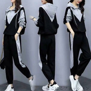練習着 パーカー ダンス 上下セット プルオーバー スポーツウェア ナイトウェア ダンスウェア ランニング ウォーキング ジョギング セットアップ スウェット レディース 運動 普段着 ジャー