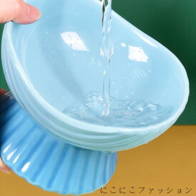 猫 食べやすい 食器 陶器 フードボウル ペットボウル 犬 猫 食器 フードボール フードスタンド 餌皿 高さがある 食器 セラミック インテリア おしゃれ