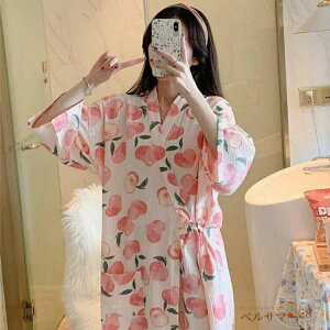 新生活 バスタオル 大人用 バスローブ ミディアムロングバスローブ ガーゼコットン 七分袖 薄手 レディース プレゼント 夏 お風呂 温泉 吸水 カシュクール 綿 バスタオル ルームウェア 速乾