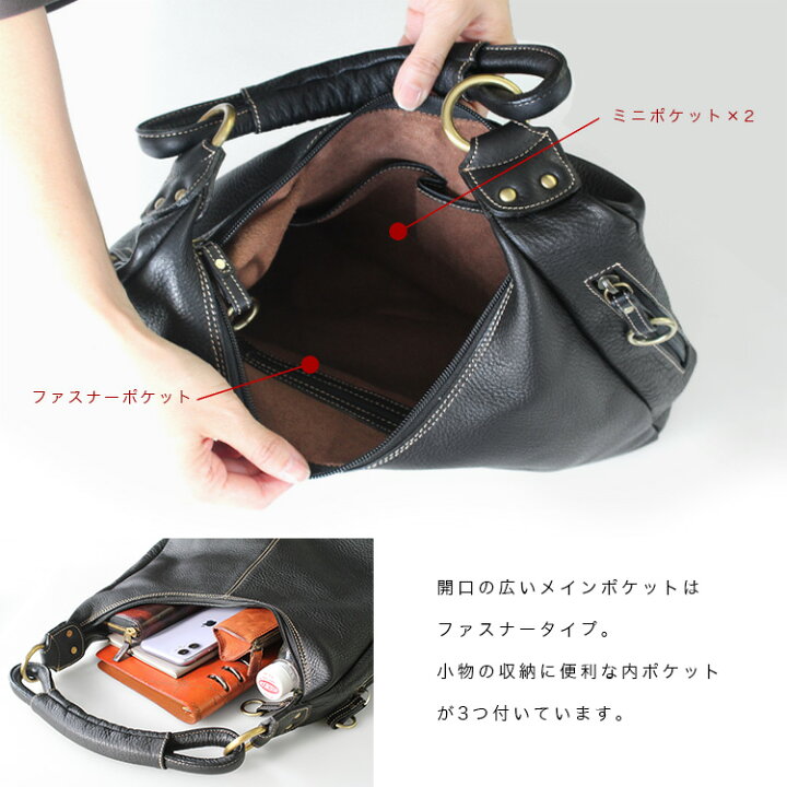 楽天市場】本革 レザーハンドバッグ トートバッグ ショルダーバッグ  