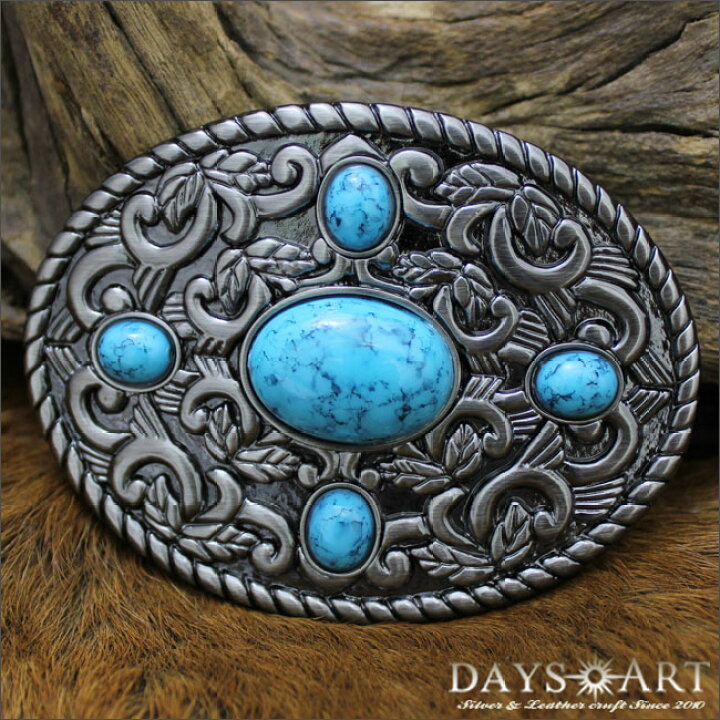 楽天市場】バックル ベルト 金具 月桂樹ストーン メタルバックル  