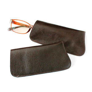 本革 メガネケース スムースレザー 眼鏡ケース めがねケース 眼鏡入れ メガネ収納 【 メンズ レディース ハンドメイド 革小物 牛革 】