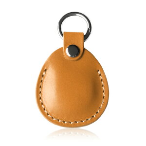 Airtag レザーキーホルダー メンズ レディース ユニセックス 本革 イタリアンレザー ロケーショントラッカー 保護カバー アップル エアタグ バネフック キーリング イタリアンレザー ミッス
