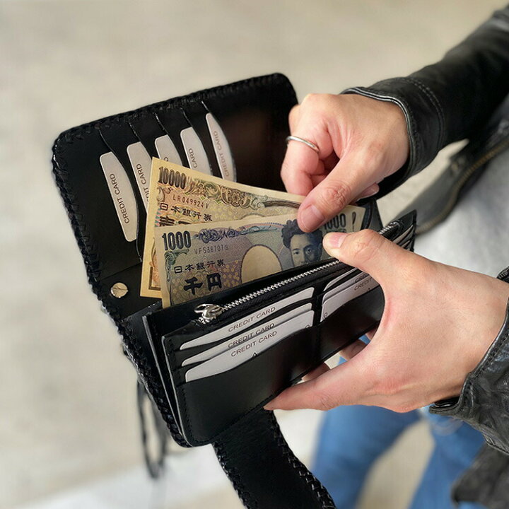 楽天市場】1点物 超希少 スタースティングレイ レザーウォレット 2  