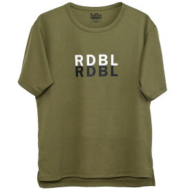 【送料無料】 RadBlue ラッドブルー ラッシュガードTEE04 ロゴ ダブル ラッシュガード Tシャツ 水着 メンズ 水陸両用シャツ ブラック ホワイト ベージュ カーキ ネイビー M L XL rad-tee004