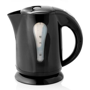 【FaFe】ケトル おしゃれ 電気ケトル NEW 1L 3分で沸騰 ワンプッシュオープン 自動電源OFF 空焚き防止機能 シンプルデザイン 大きな水位窓 パイロットランプ コード巻き込み電源ベース