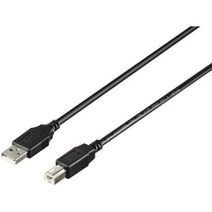 BUFFALO USB2�D0 A to B �J�[�{���f�q���荞�݃P�[�u�� 1�D5m �u���b�N BU2ABC15BK
